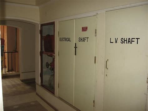 lv shaft in building